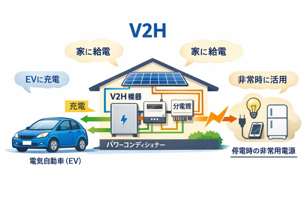太陽光・蓄電池・V2Hをどう組み合わせるべきか