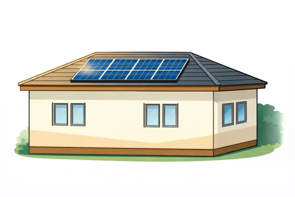 yane02 - 太陽光発電・蓄電池の販売及び工事専門会社|株式会社ソルト